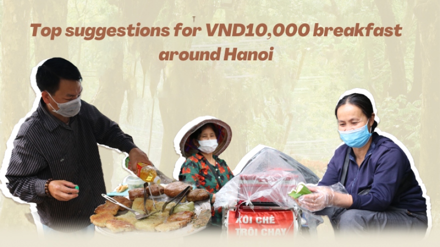 Top suggestions for US$0.5 breakfast around Hanoi
